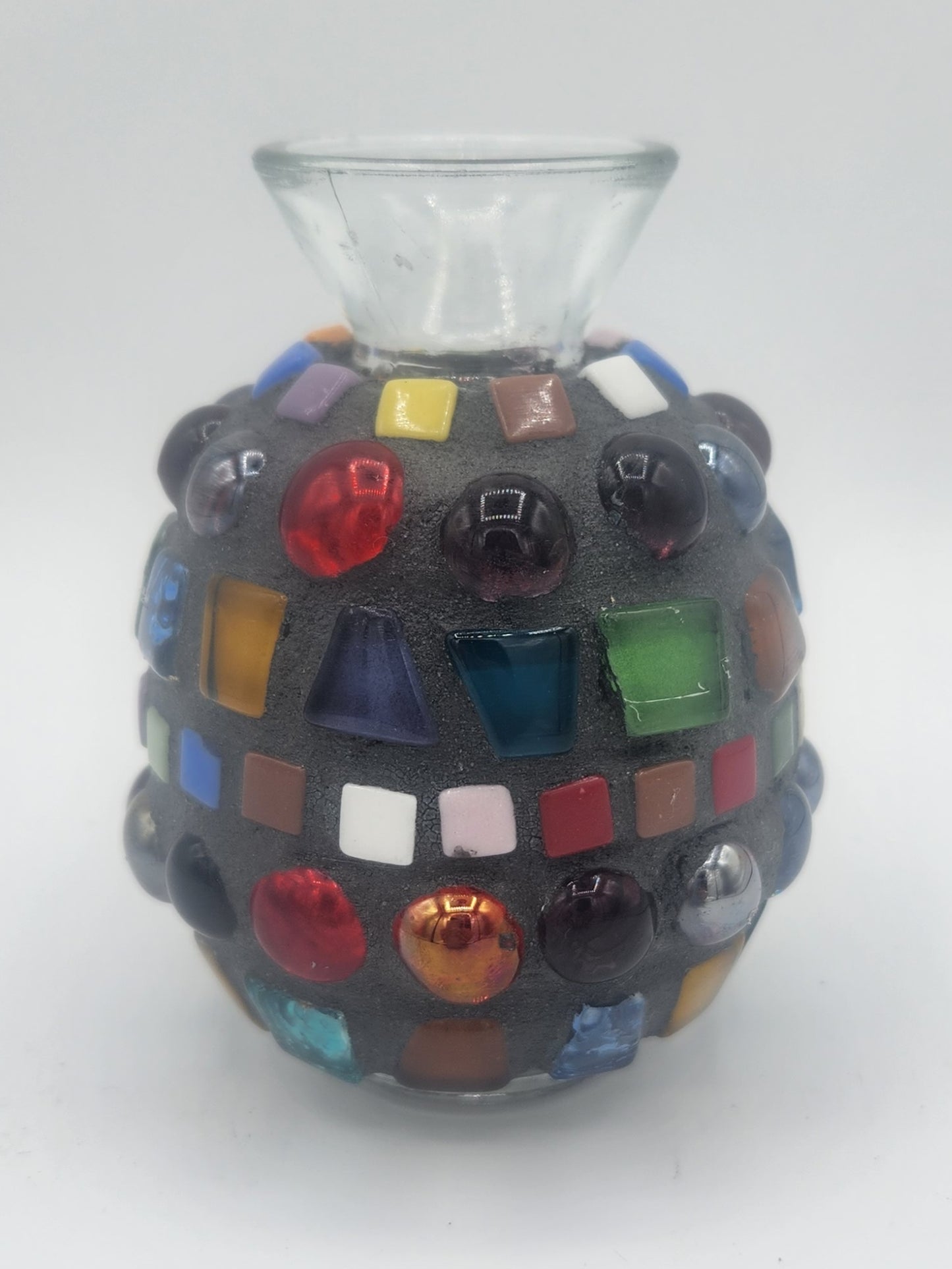 Mosaic small vase