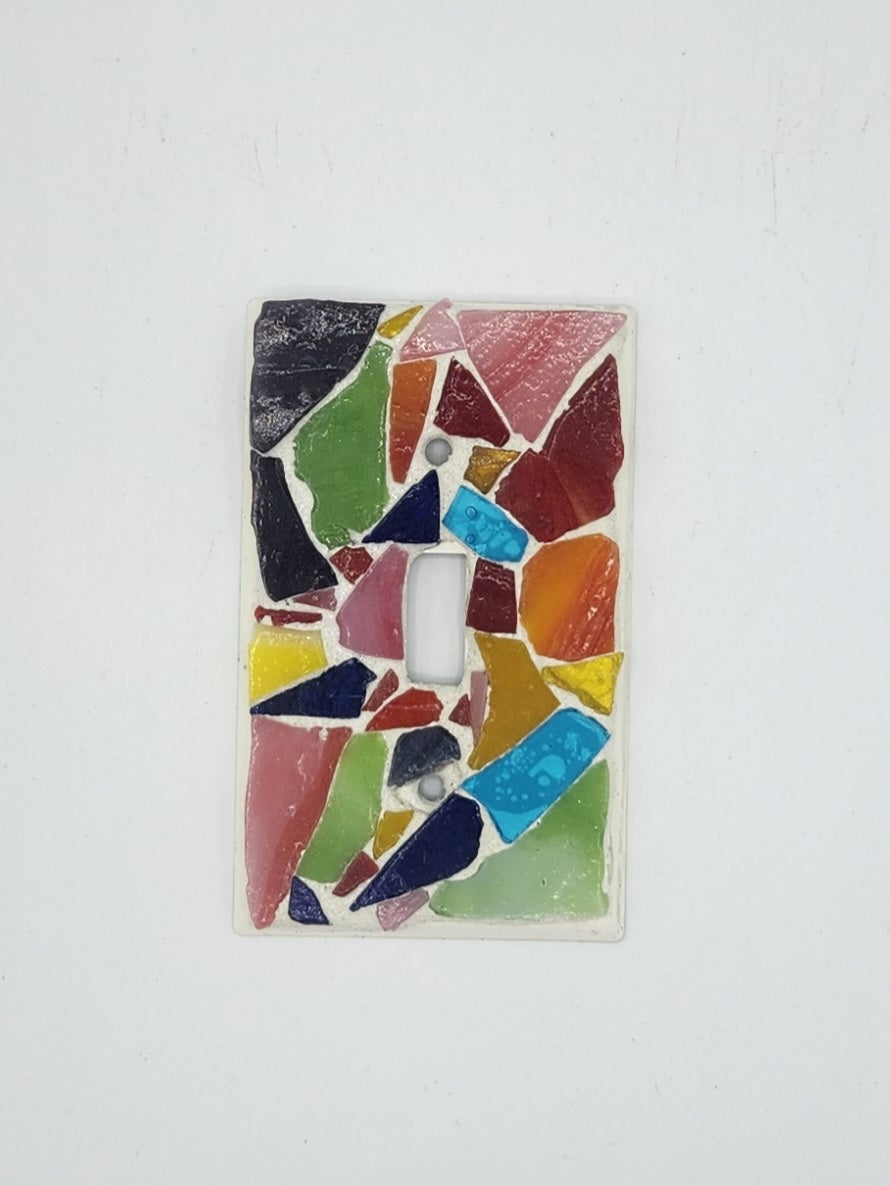 Mosaic switch cover