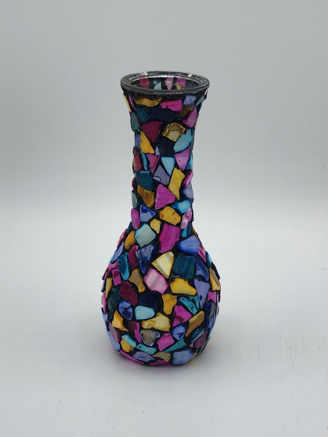 Mosaic small vase