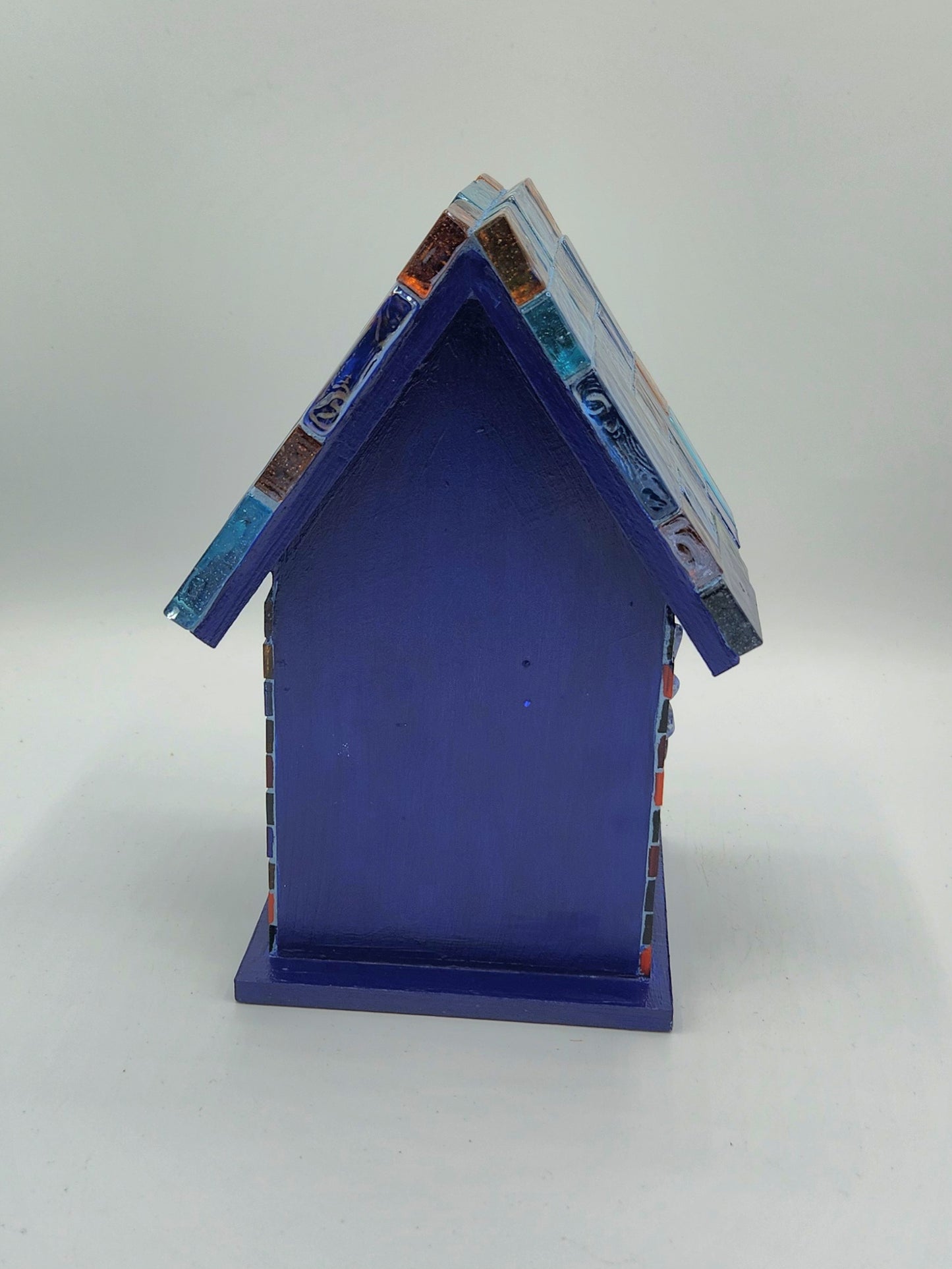 Mosaic birdhouse