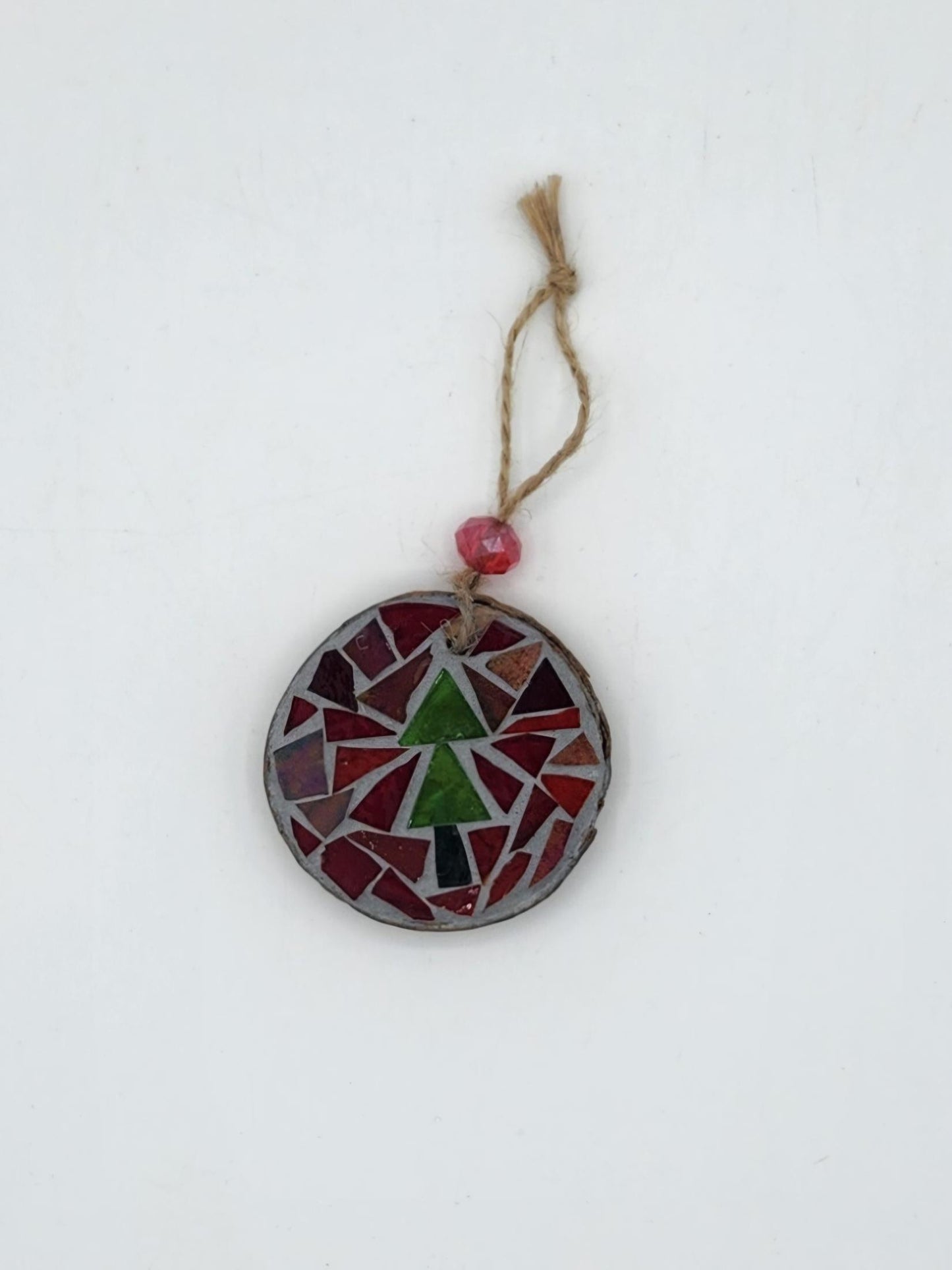 Mosaic Christmas ornament