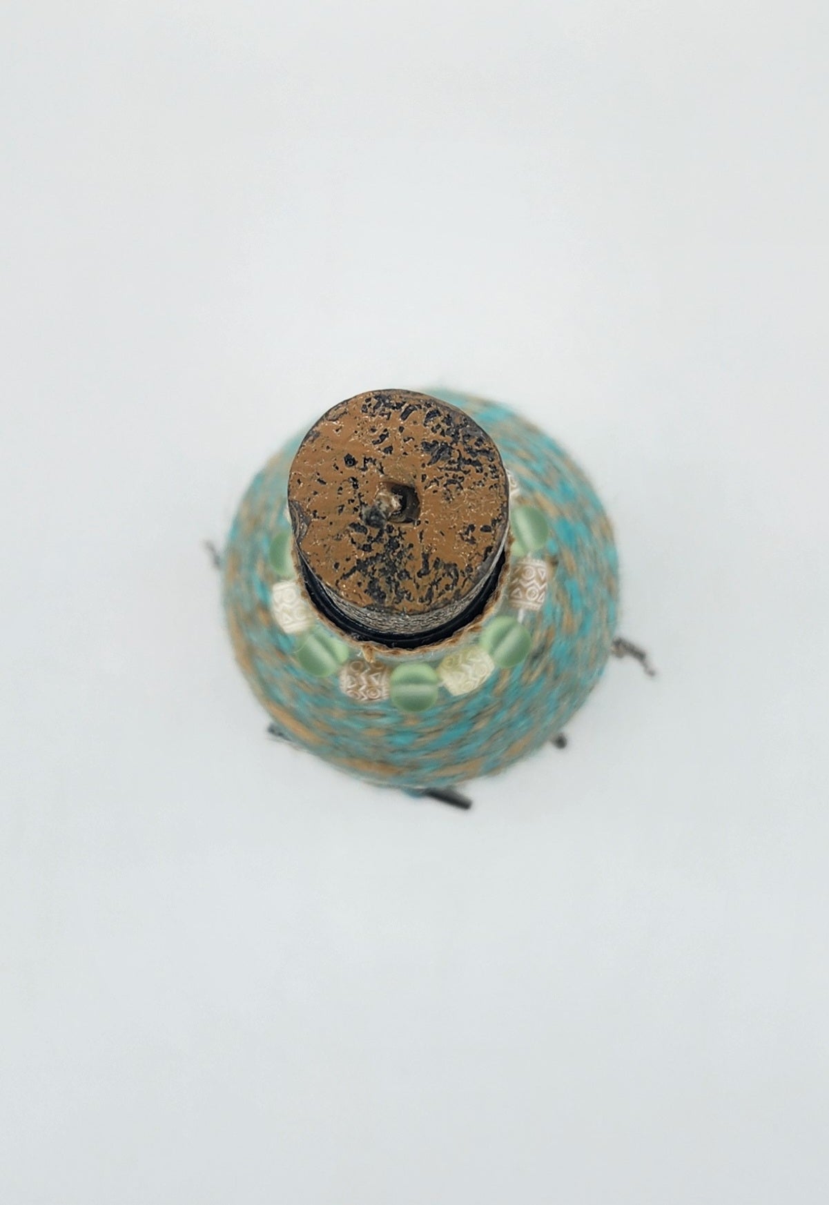 Decorative wine bottle