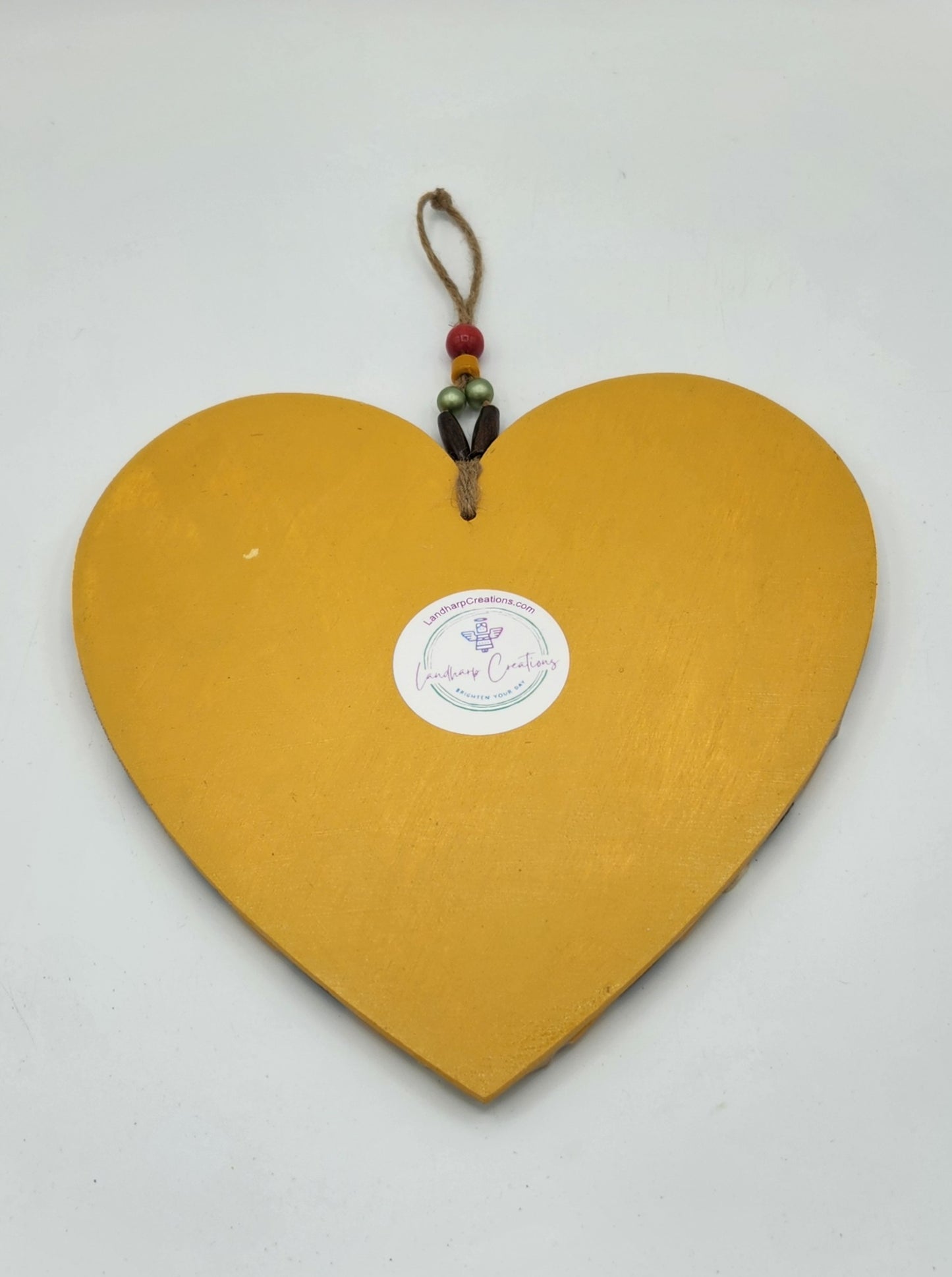 Hanging mosaic heart