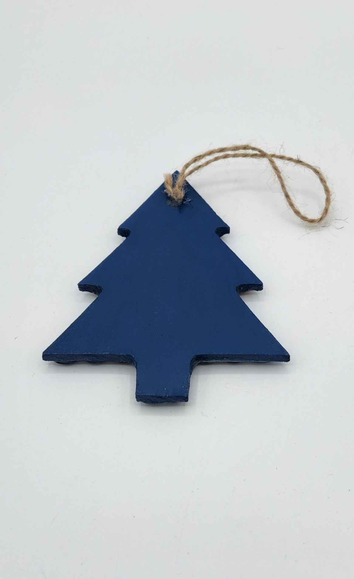 Mosaic hanging Christmas tree ornament