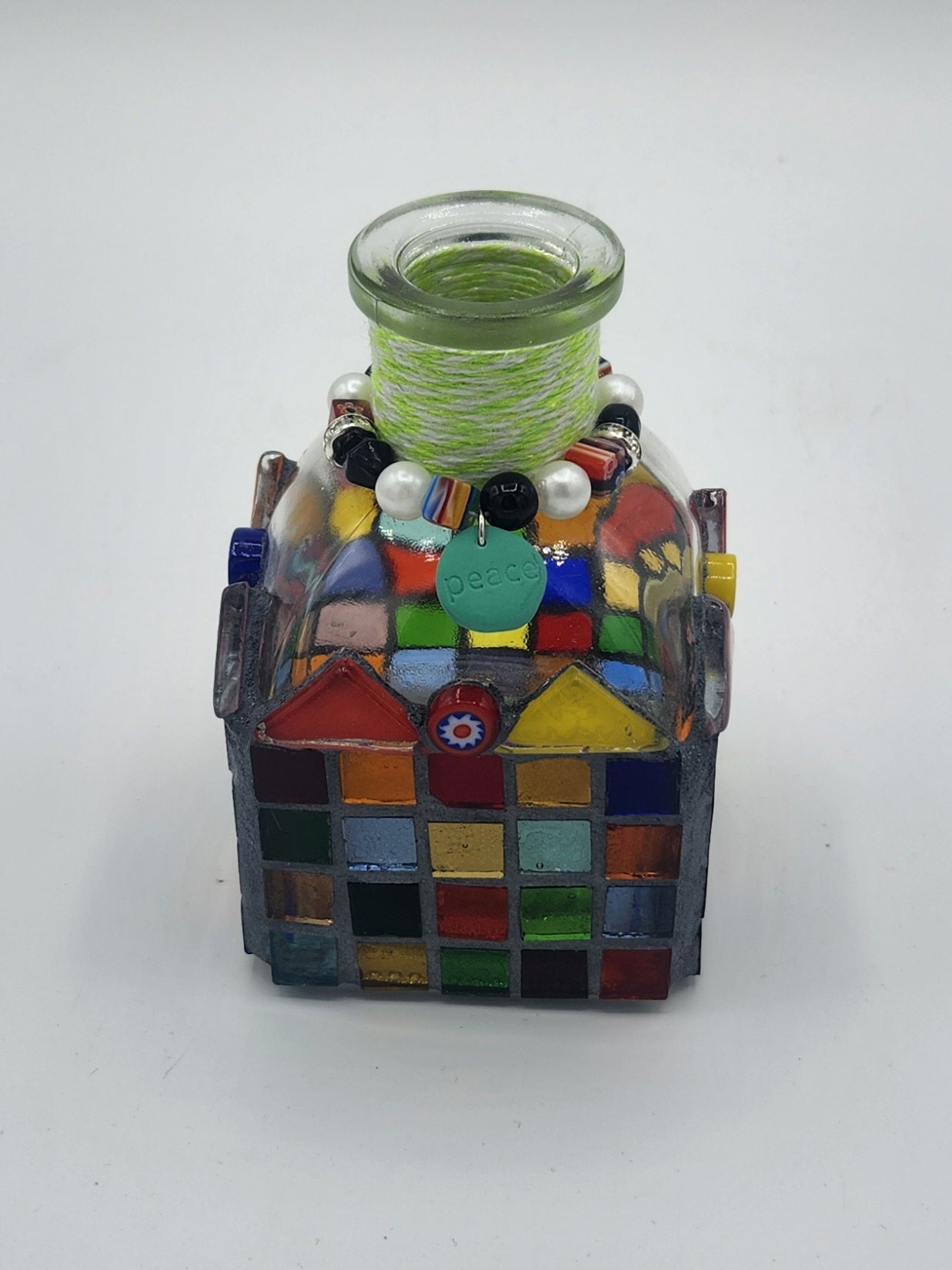 Small mosaic vase