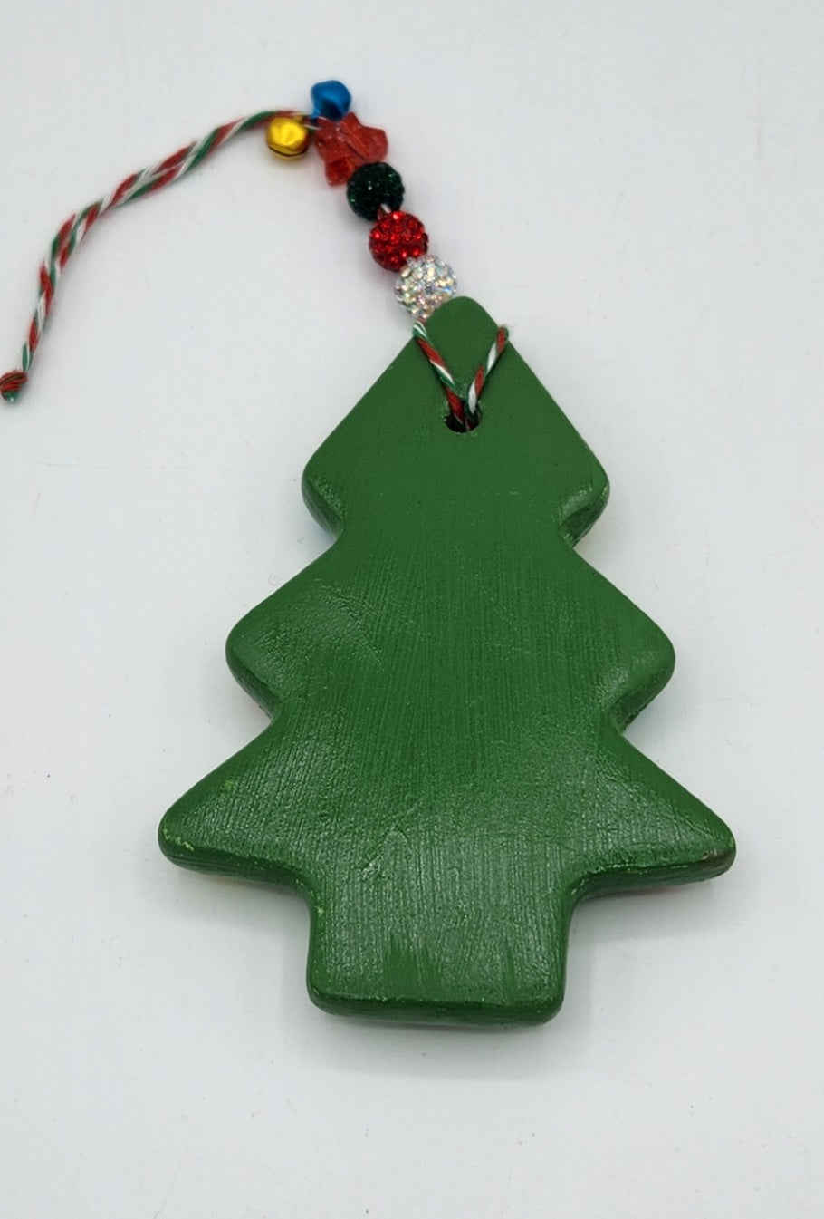 Mosaic Christmas tree ornament