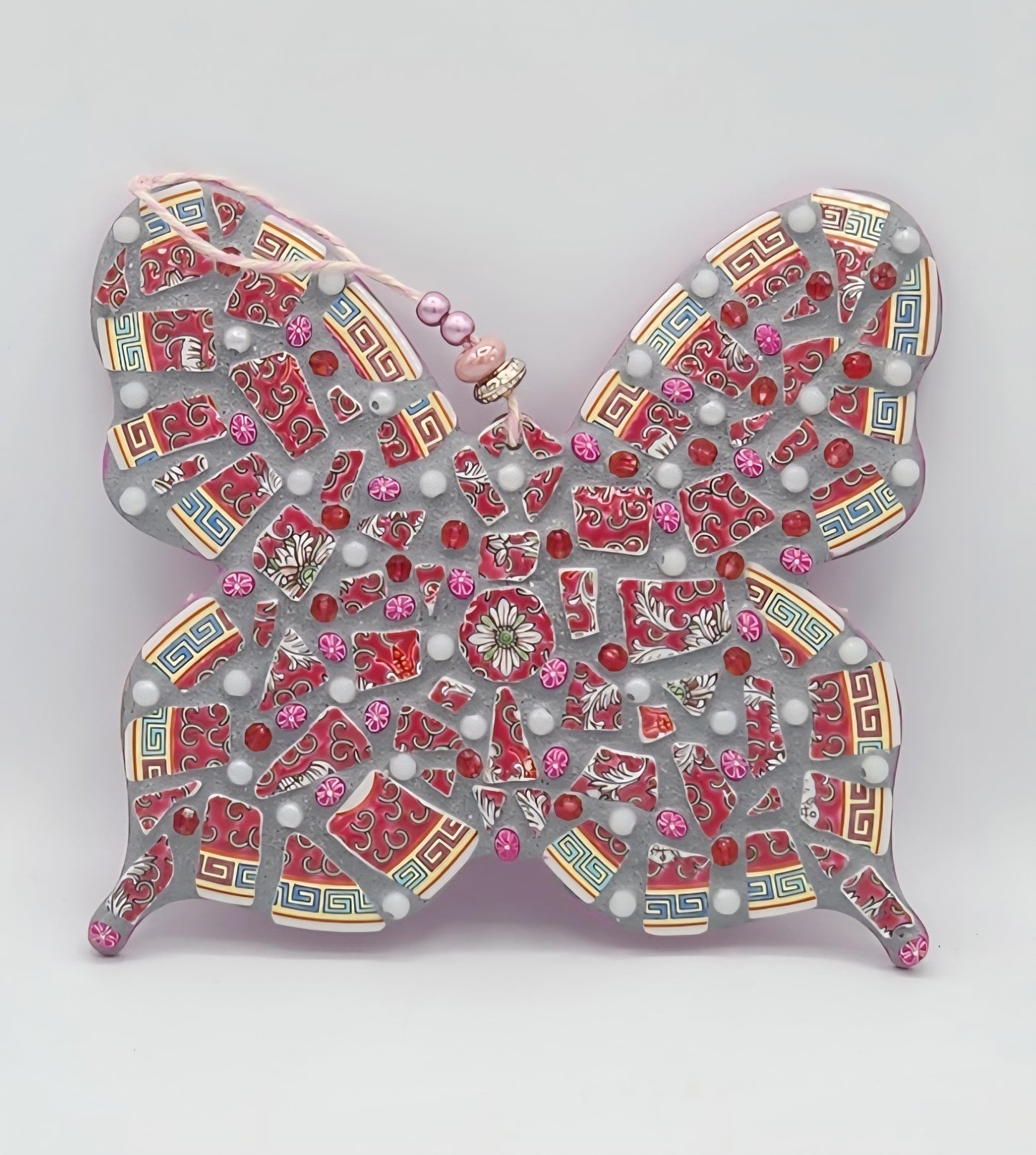 Hanging mosaic butterfly