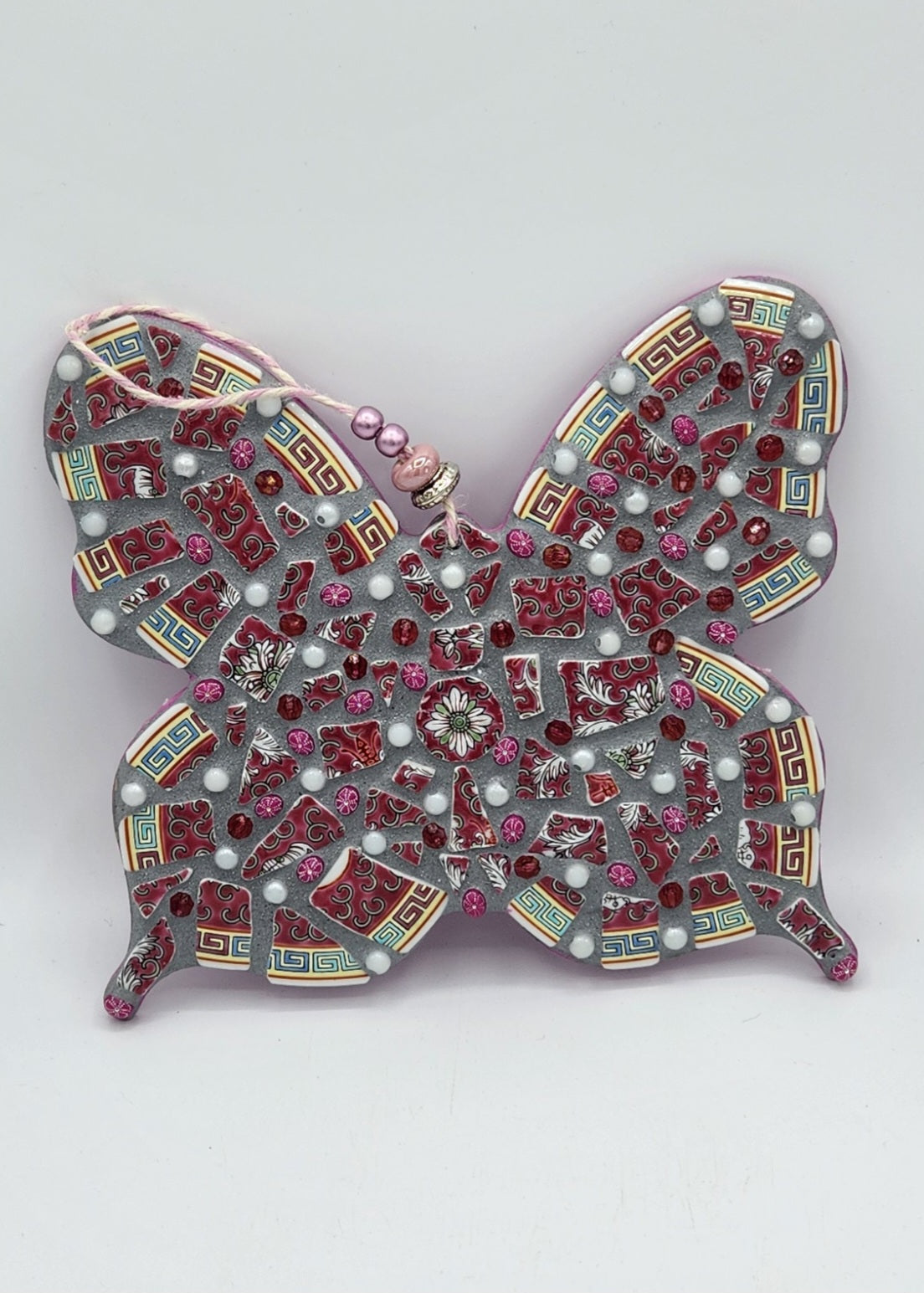 Hanging mosaic butterfly