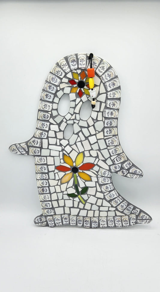 Hanging mosaic ghost
